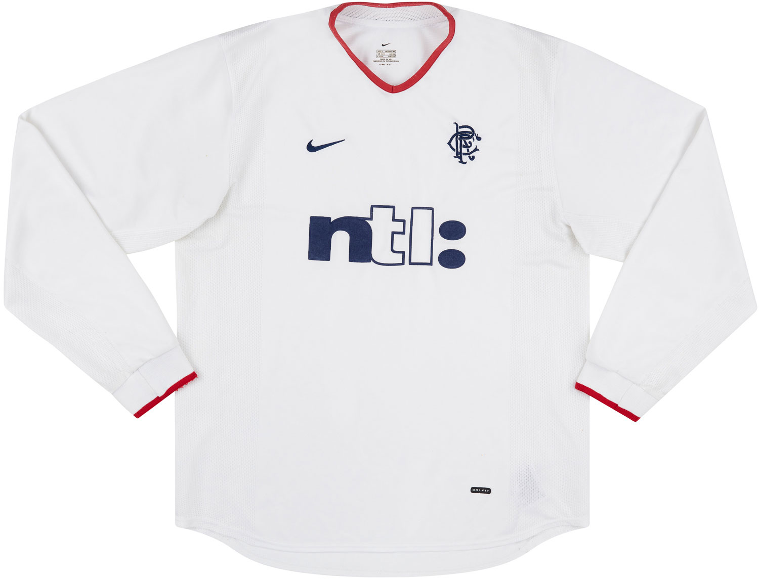 2001-02 Rangers Away Shirt