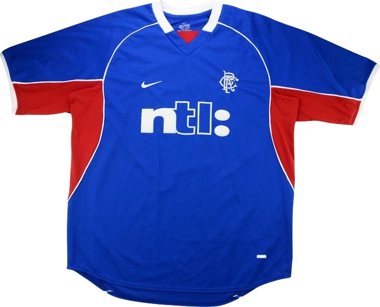 2001-02 Rangers Home Shirt L