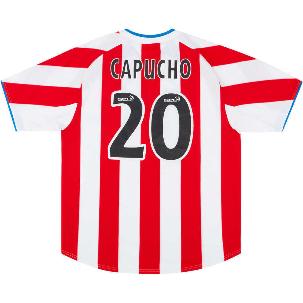 2003-04 Rangers Away Shirt Capucho #20 (Excellent) L