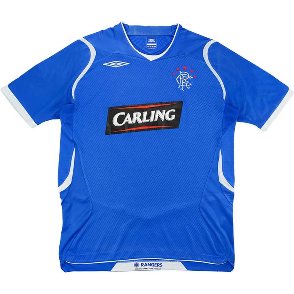 2008-09 Rangers Home Shirt (Excellent) XXL