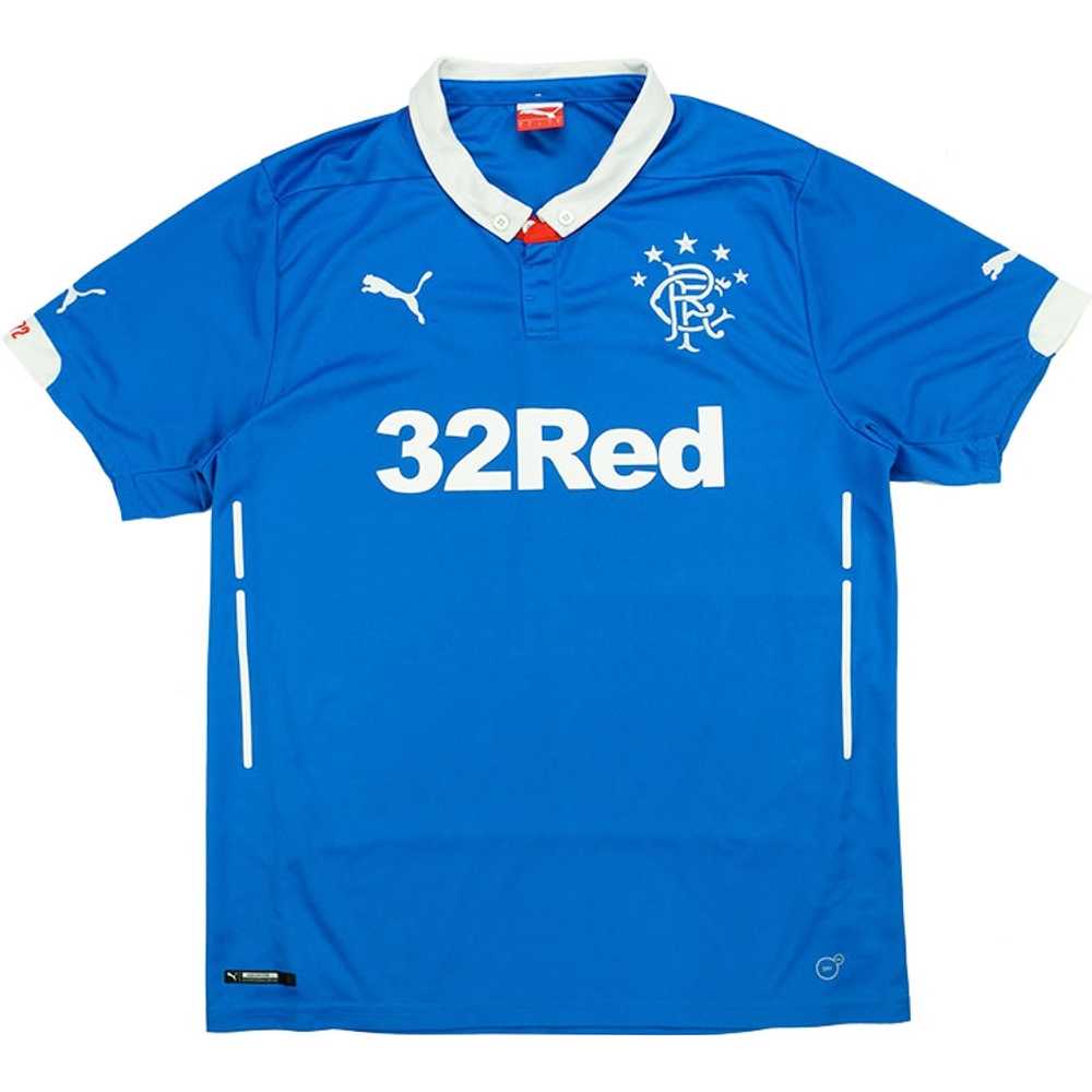 2014-15 Rangers Home Shirt (Excellent) M