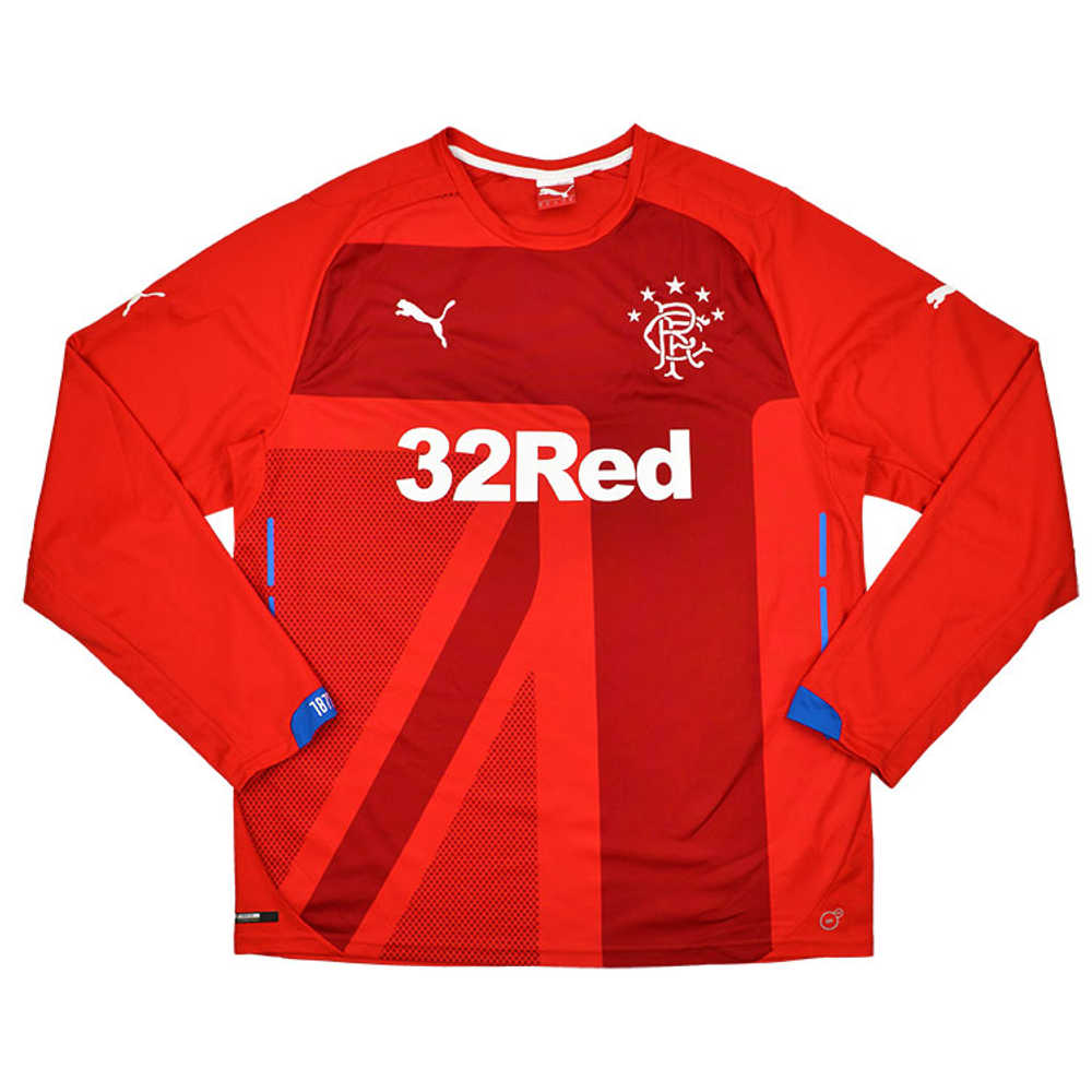 2014-15 Rangers Third L/S Shirt (Excellent) L
