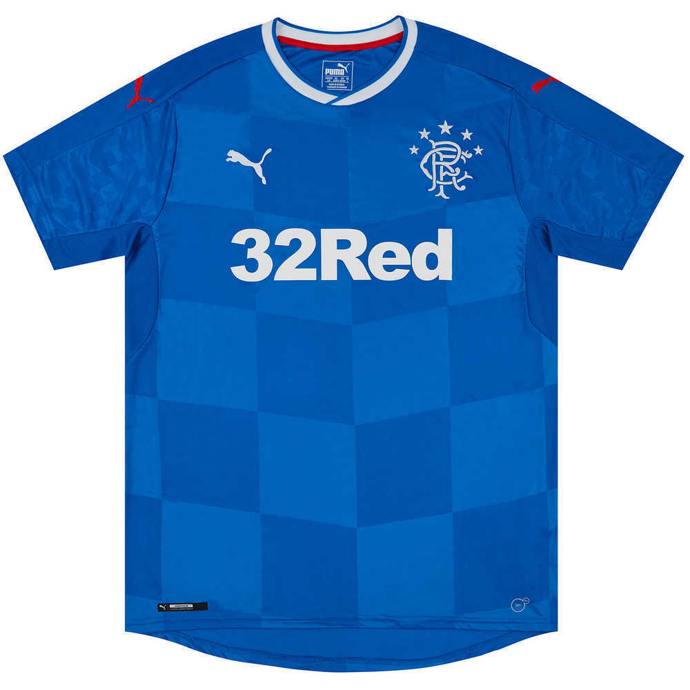2016-18 Rangers Home Shirt (Very Good) L
