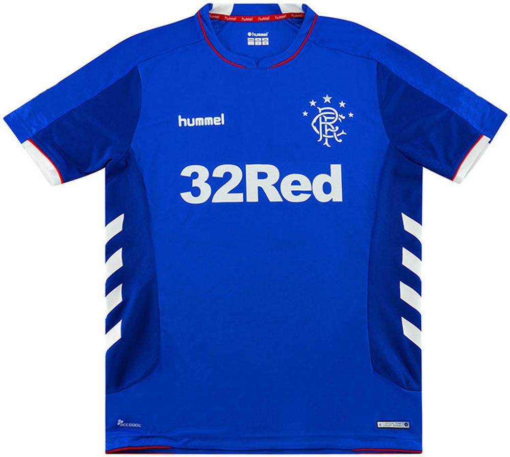 2018-19 Rangers Home Shirt (Very Good) L