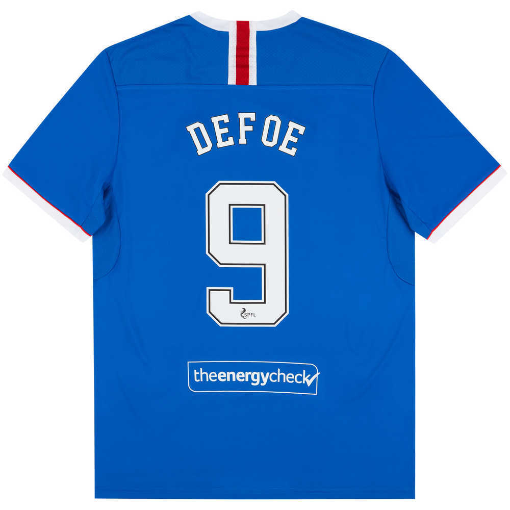 2020-21 Rangers Special Edition 'Champions 55 20/21' Home Shirt Defoe #9 *w/Tags*
