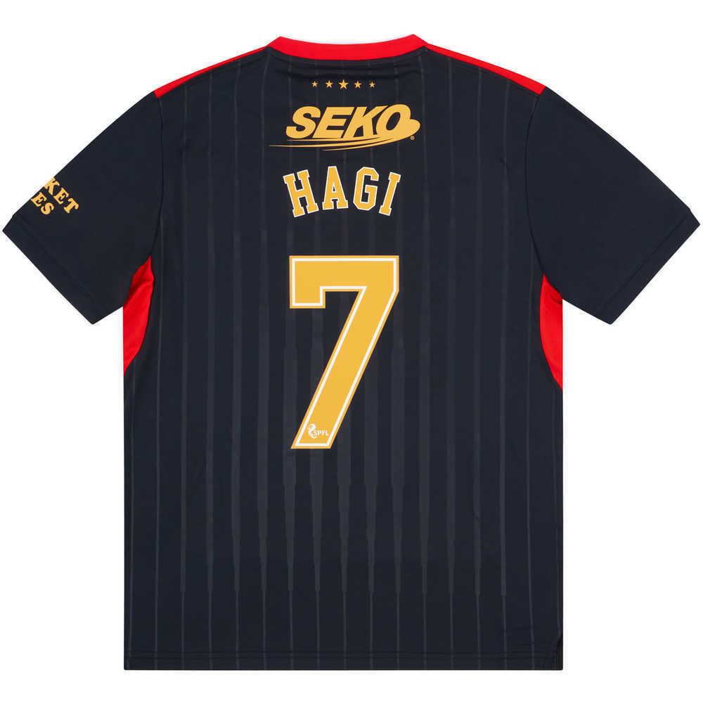 2021-22 Rangers '150 Years Anniversary' Away Shirt Hagi #7 *w/Tags*