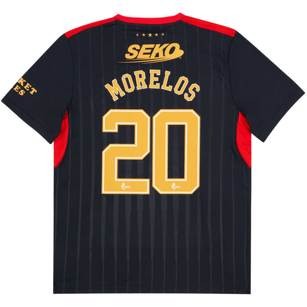 2021-22 Rangers '150 Years Anniversary' Away Shirt Morelos #20 *w/Tags*