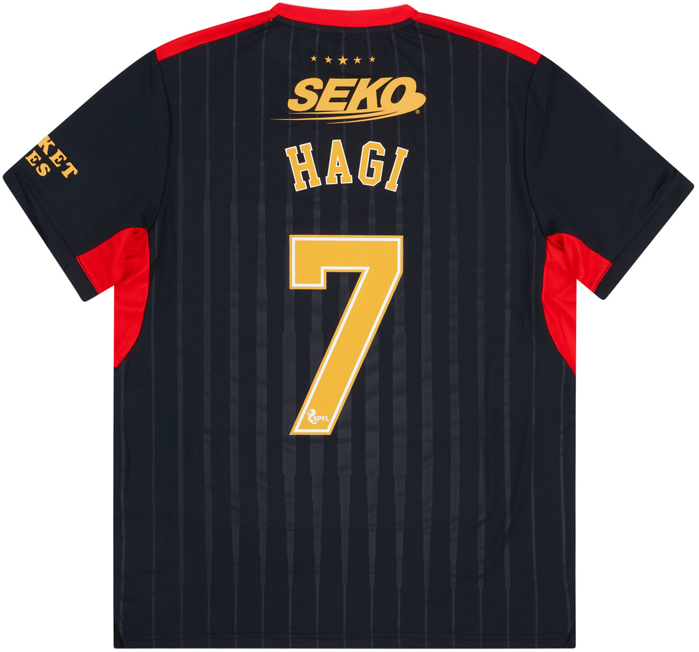 2021-22 Rangers Player Issue Pro '150 Years Anniversary' Away Shirt Hagi #7 *w/Tags*
