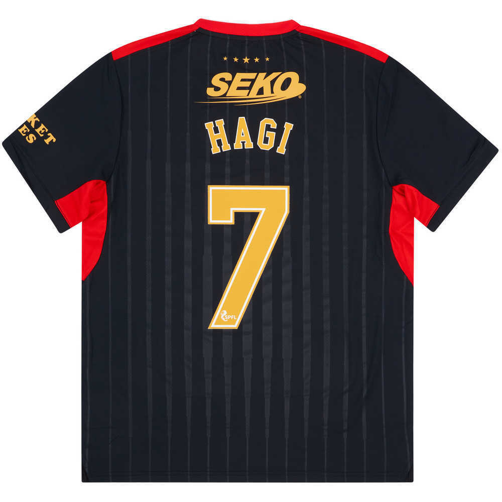 2021-22 Rangers Player Issue Pro '150 Years Anniversary' Away Shirt Hagi #7 *w/Tags*