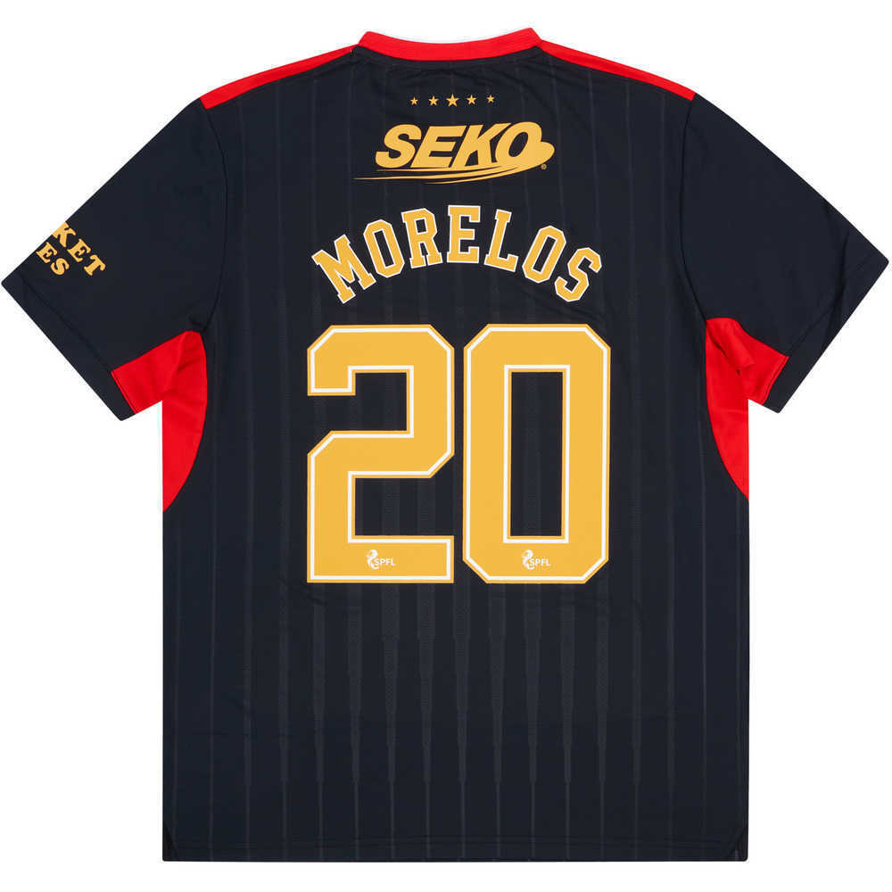 2021-22 Rangers Player Issue Pro '150 Years Anniversary' Away Shirt Morelos #20 *w/Tags*