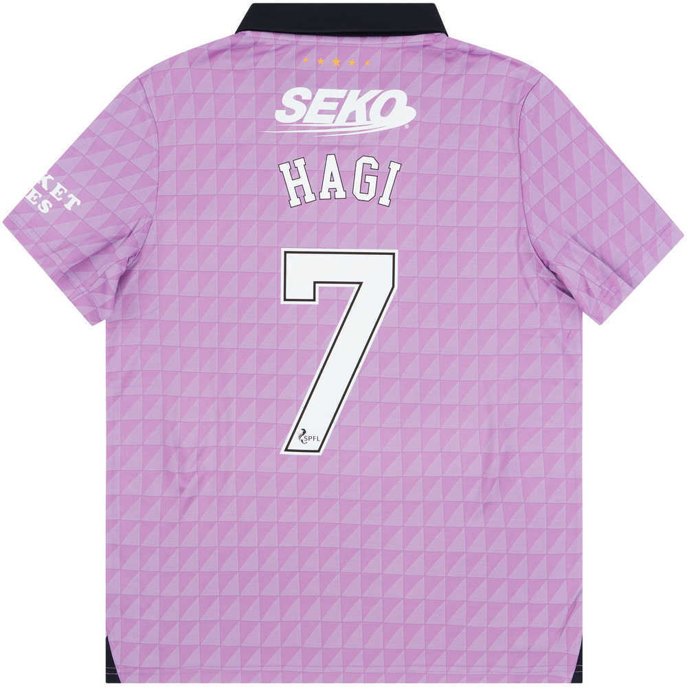2021-22 Rangers Player Issue Pro '150 Years Anniversary' Third Shirt Hagi #7 *w/Tags*