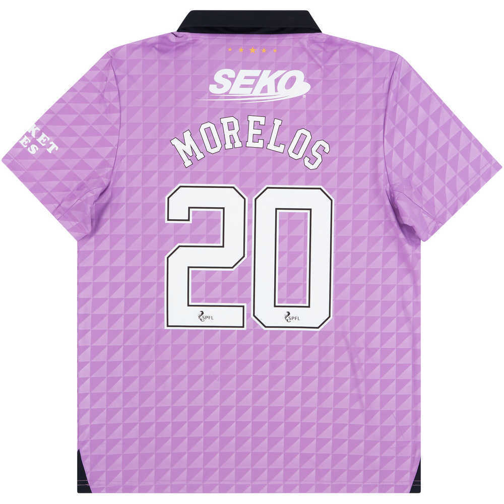 2021-22 Rangers Player Issue Pro '150 Years Anniversary' Third Shirt Morelos #20 *w/Tags*