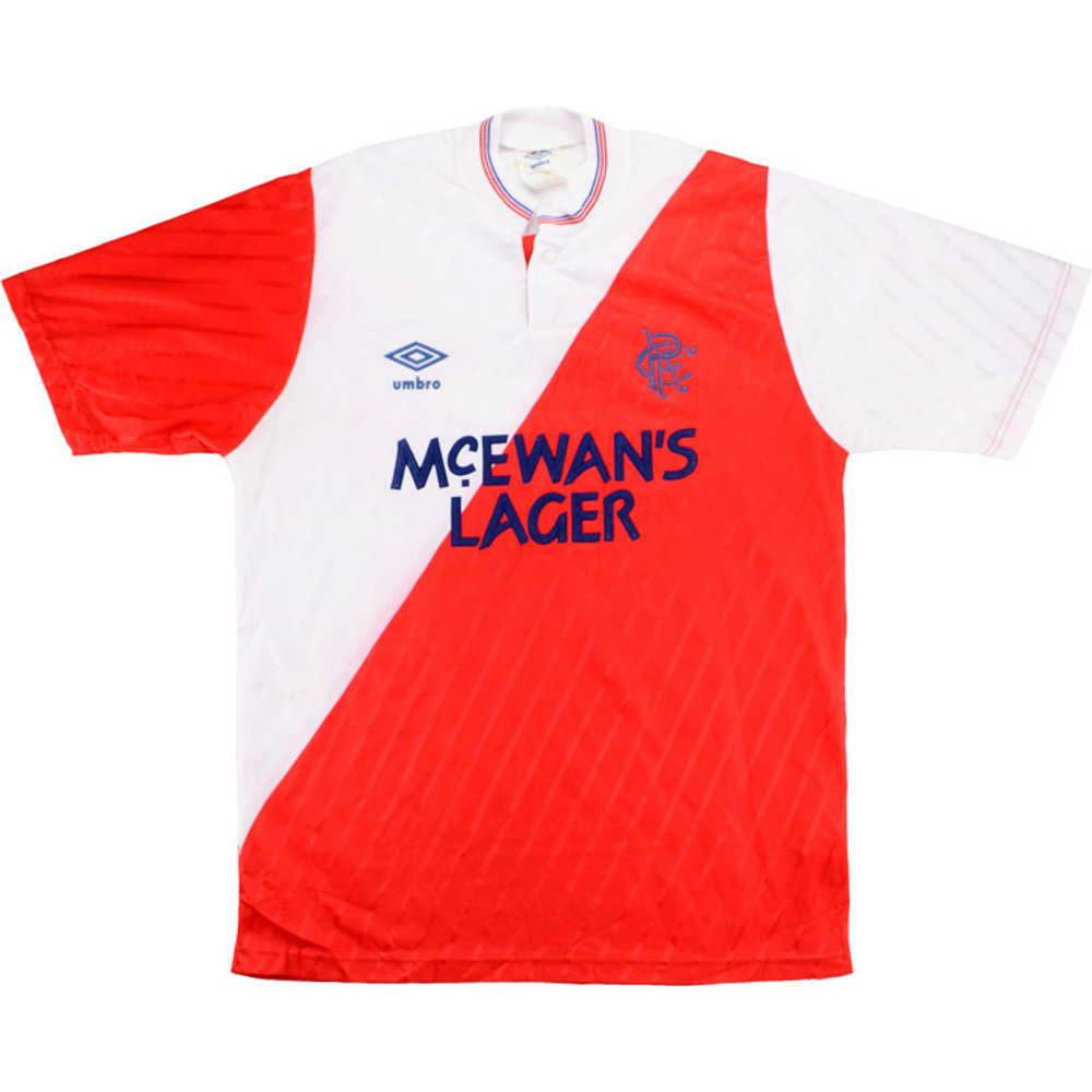 1987-90 Rangers Away Shirt (Very Good) L