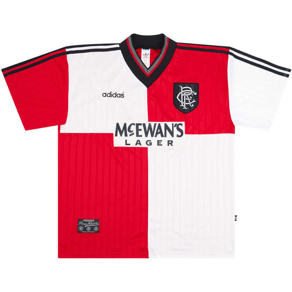 1995-96 Rangers Away Shirt (Excellent) XL