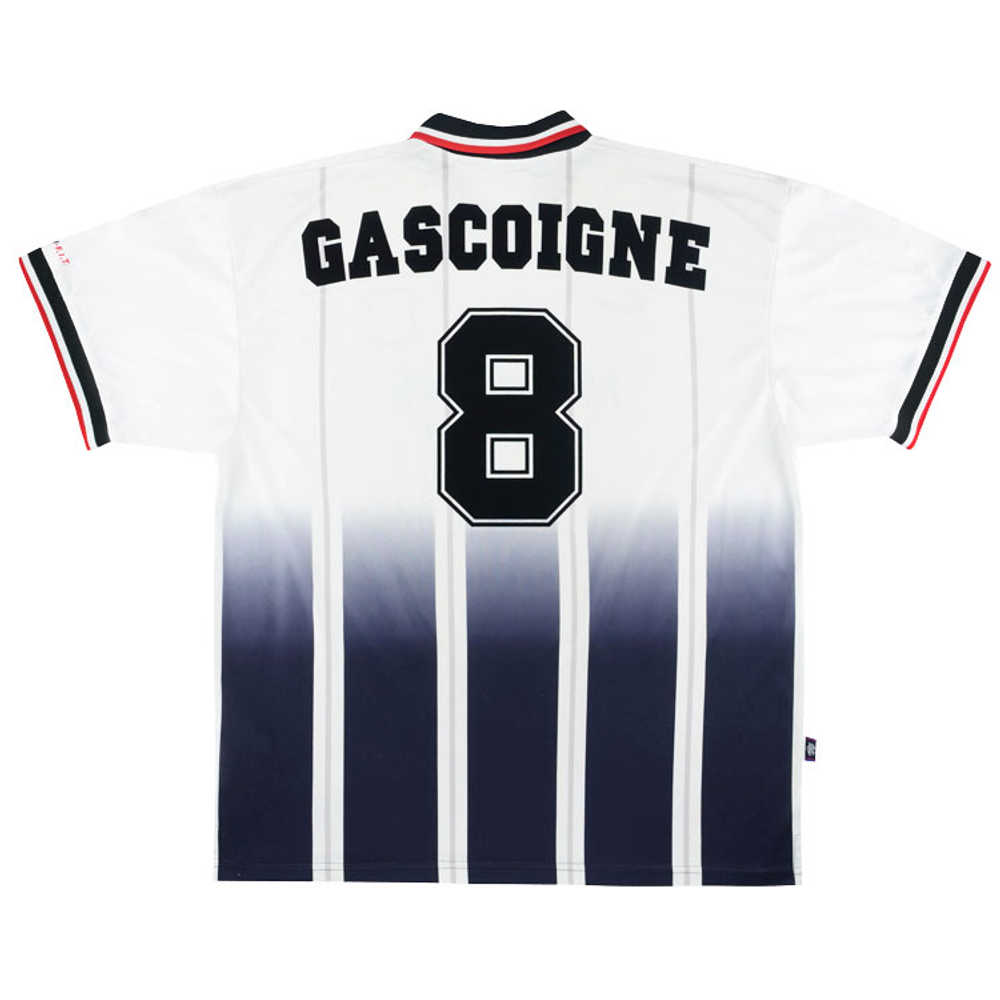 1997-99 Rangers Away Shirt Gascoigne #8 (Excellent) XXL