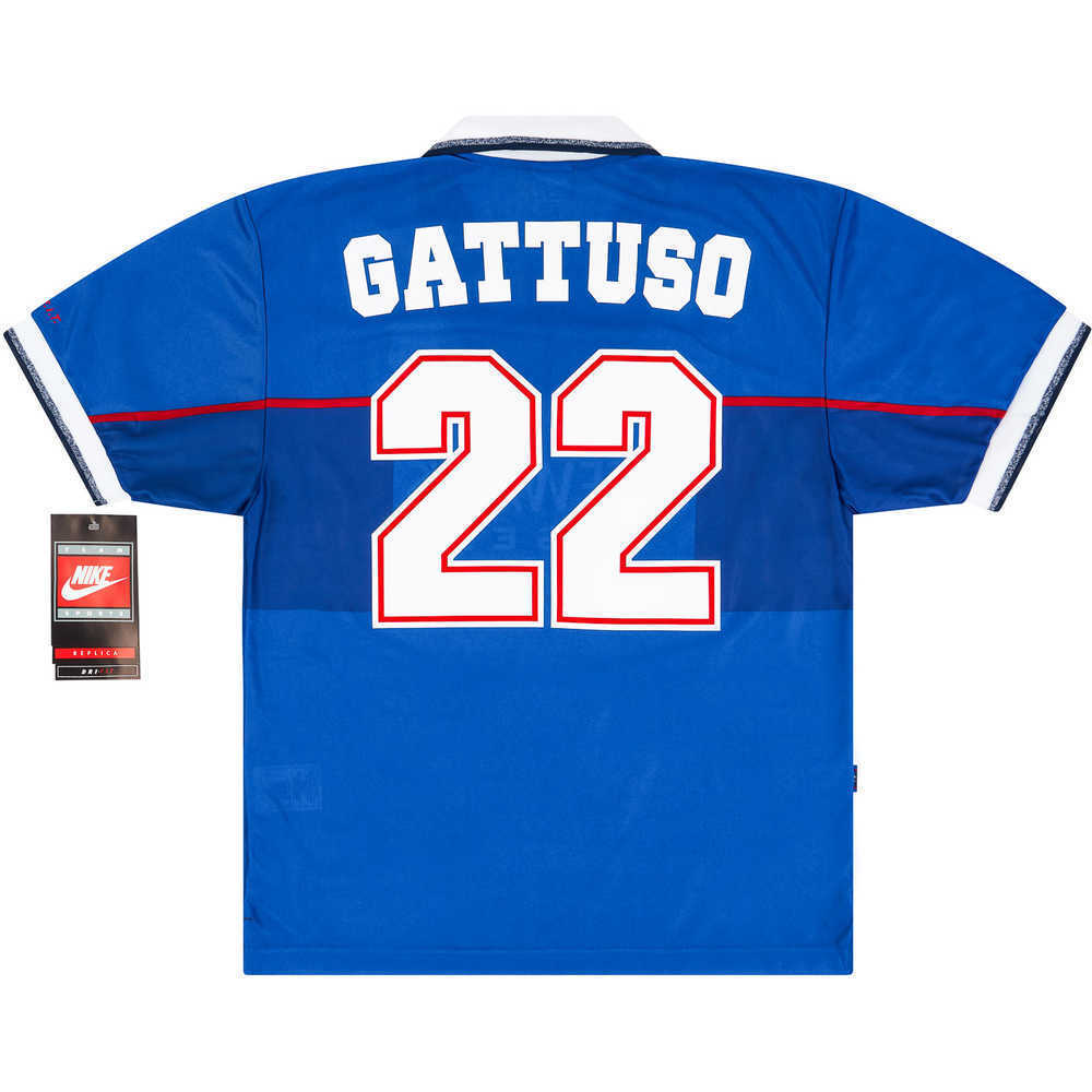 1997-99 Rangers Home Shirt Gattuso #22 *w/Tags* M