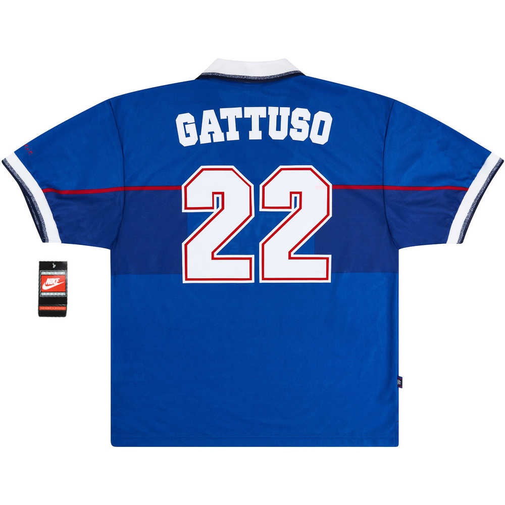 1997-99 Rangers Home Shirt Gattuso #22 *w/Tags* M