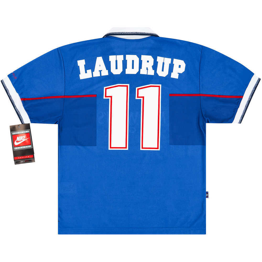 1997-99 Rangers Home Shirt Laudrup #11 *w/Tags* M