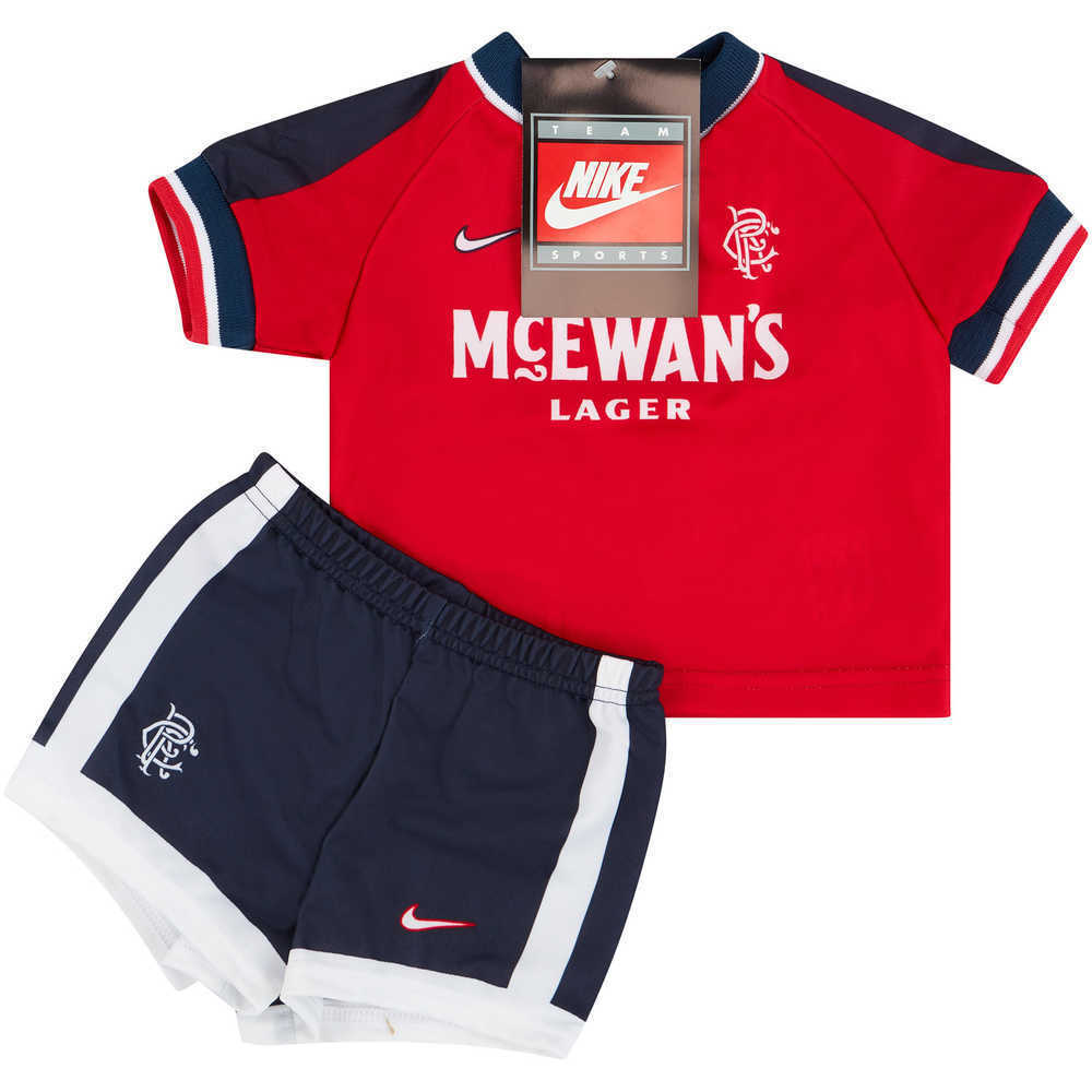 1998-99 Rangers Away Shirt & Shorts Kit *BNIB* 3-6 Months