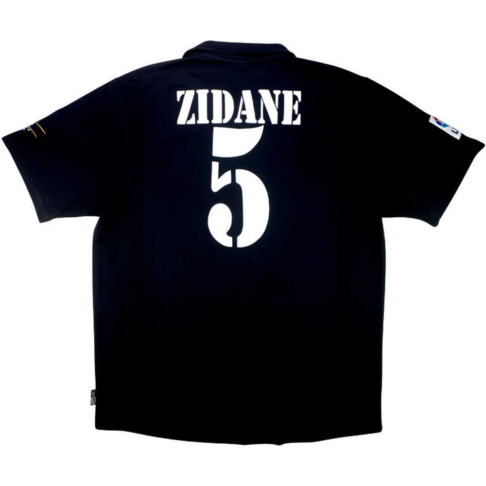 2002-03 Real Madrid Centenary Away Zidane #5 (Excellent) L