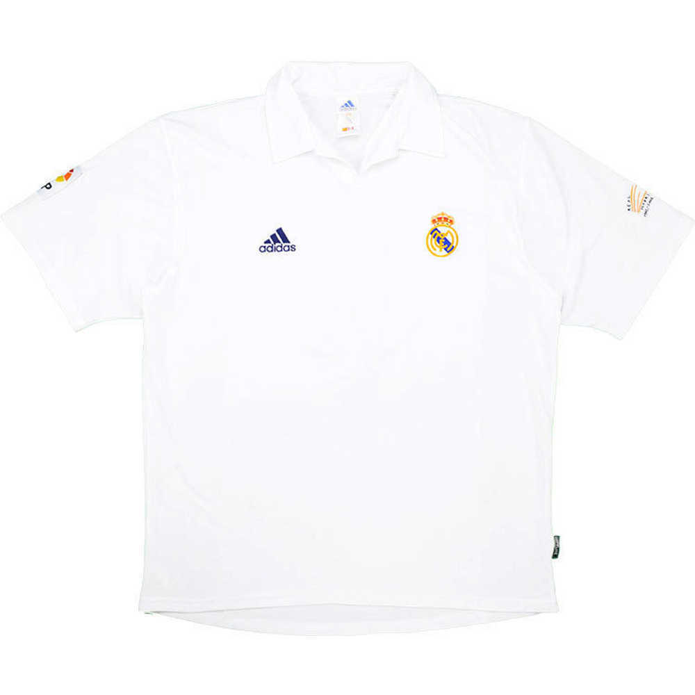 2001-02 Real Madrid Centenary Home Shirt (Very Good) XL
