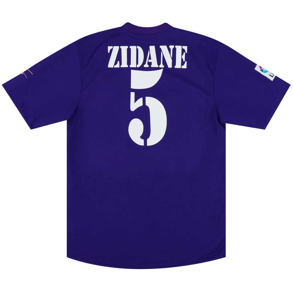 2001-02 Real Madrid Centenary Third Shirt Zidane #5 (Excellent) XL