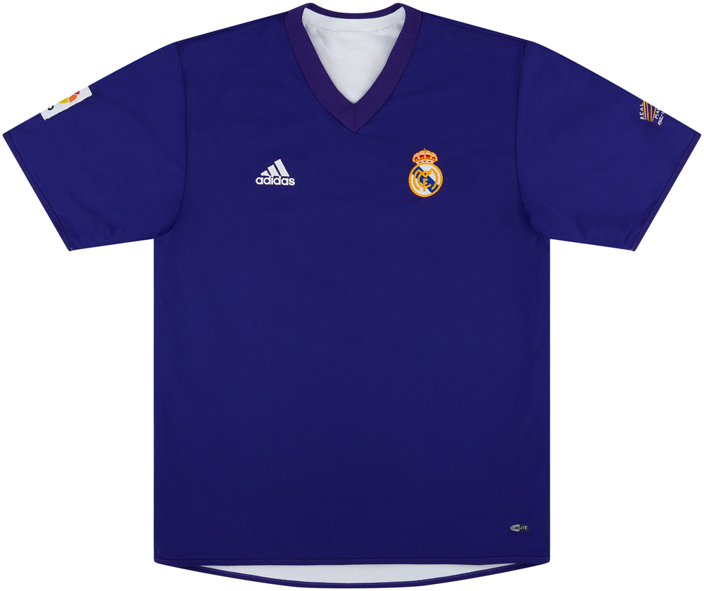 2001-02 Real Madrid Centenary Third Shirt Zidane #5 (Excellent) L