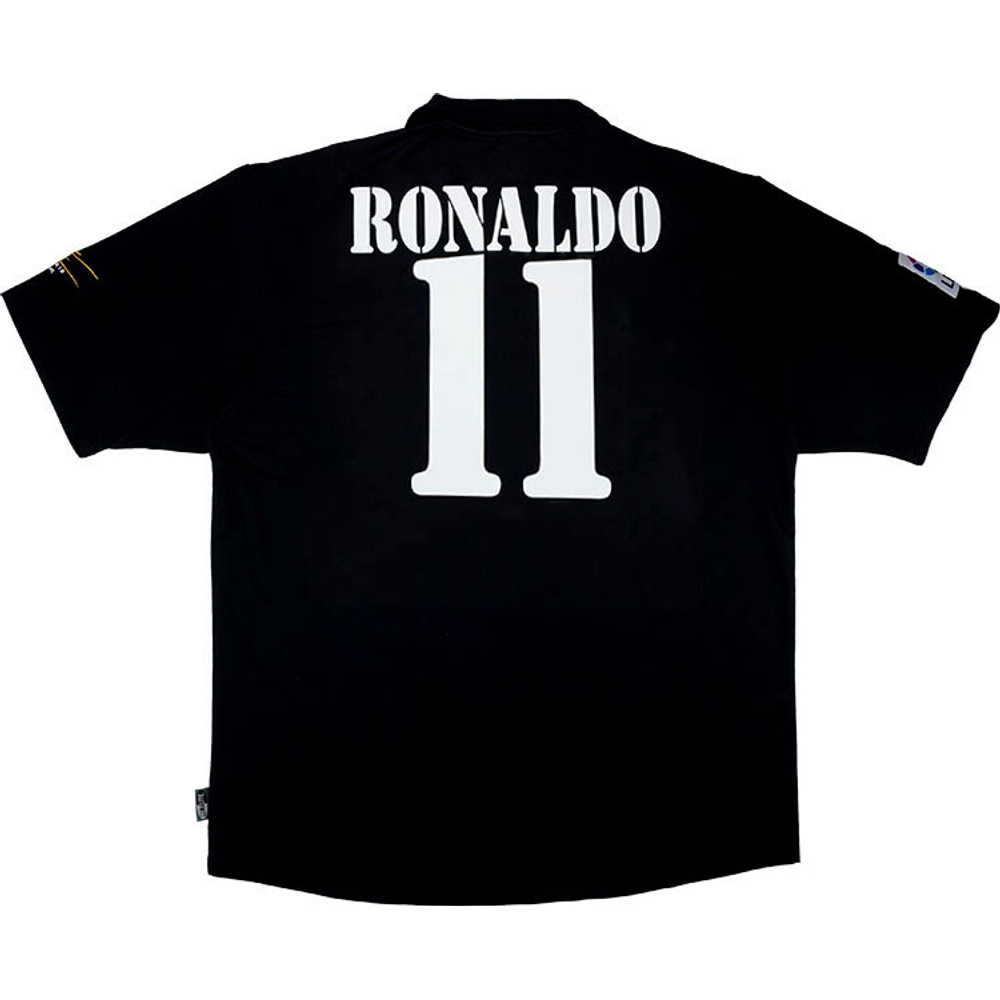2002-03 Real Madrid Centenary Away Shirt Ronaldo #11 (Very Good) L