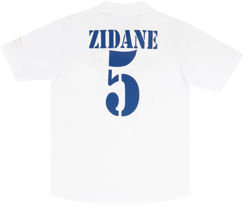 2002-03 Real Madrid Centenary Home Shirt Zidane #5 (Excellent) XL