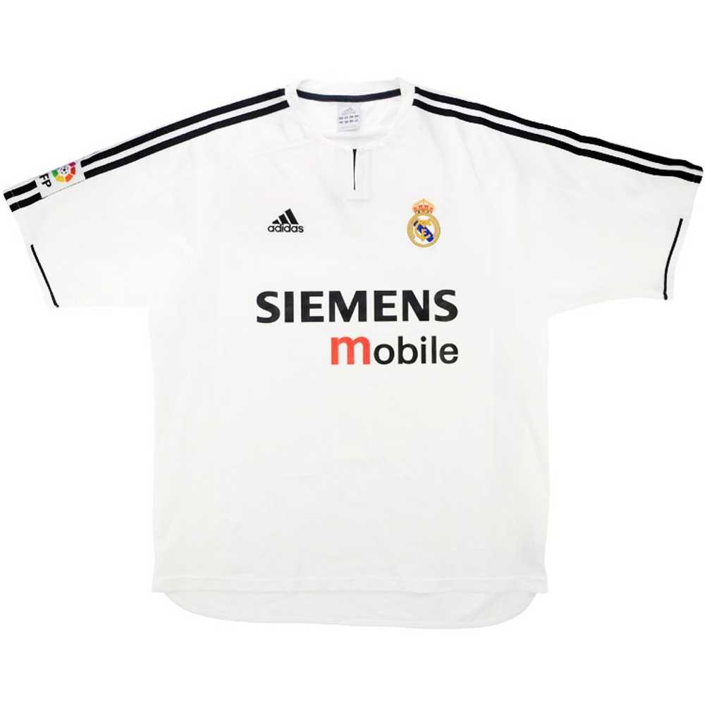 2003-04 Real Madrid Home Shirt (Very Good) XL