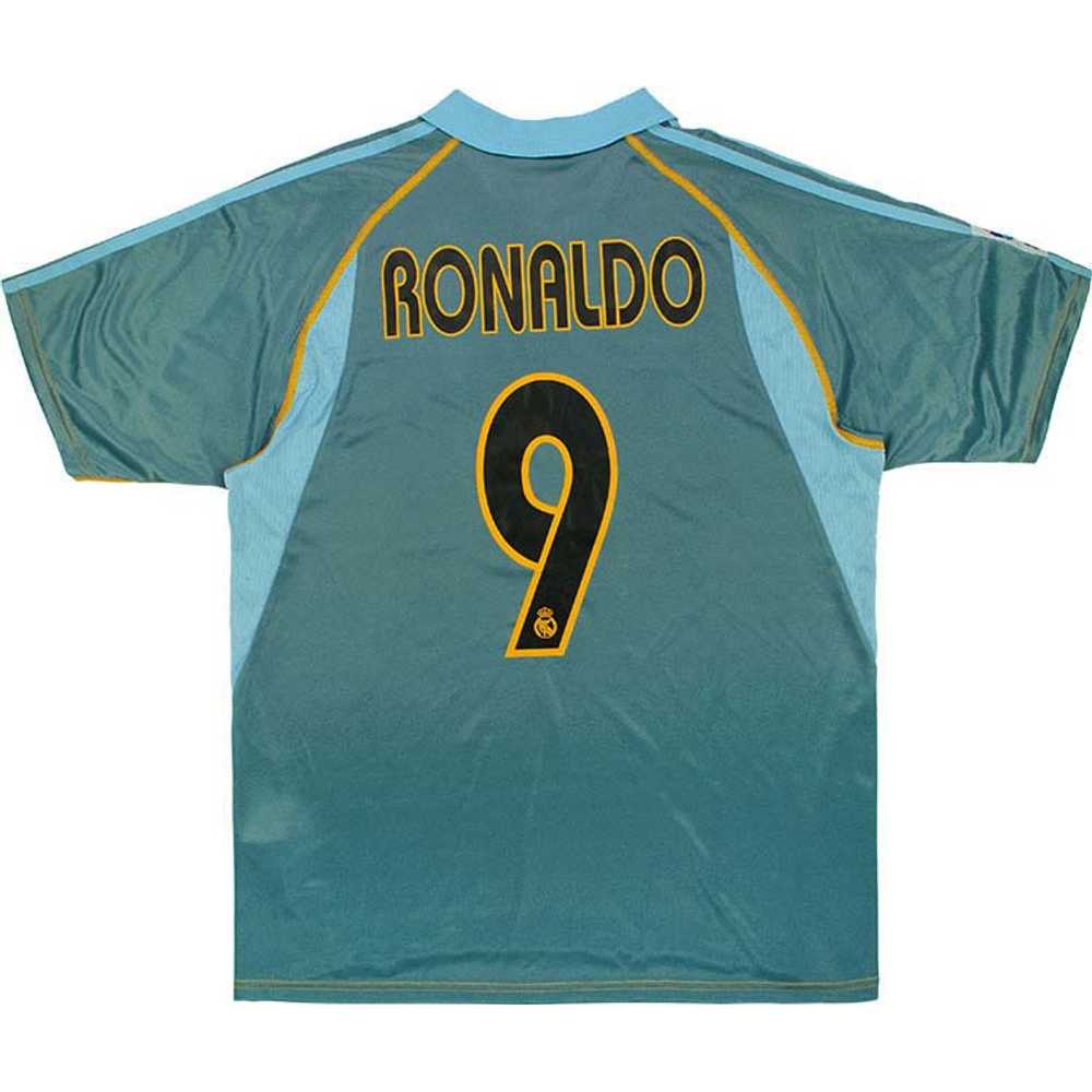 2003-04 Real Madrid Third Shirt Ronaldo #9 *w/Tags XL