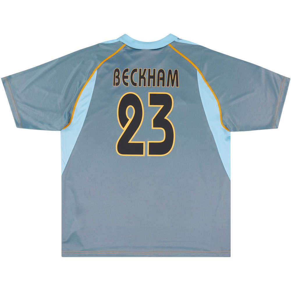 2003-04 Real Madrid Third Shirt Beckham #23 *w/Tags* L