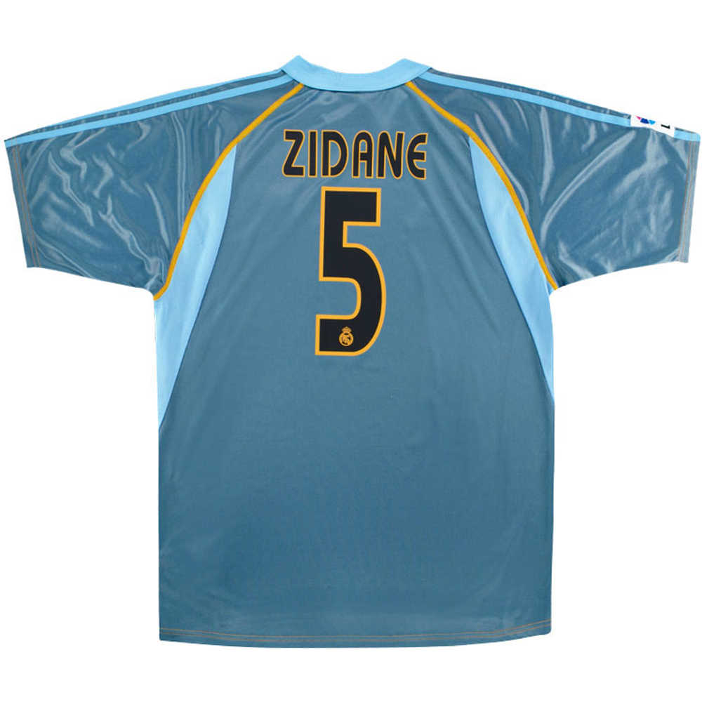 2003-04 Real Madrid Third Shirt Zidane #5 *w/Tags* XL