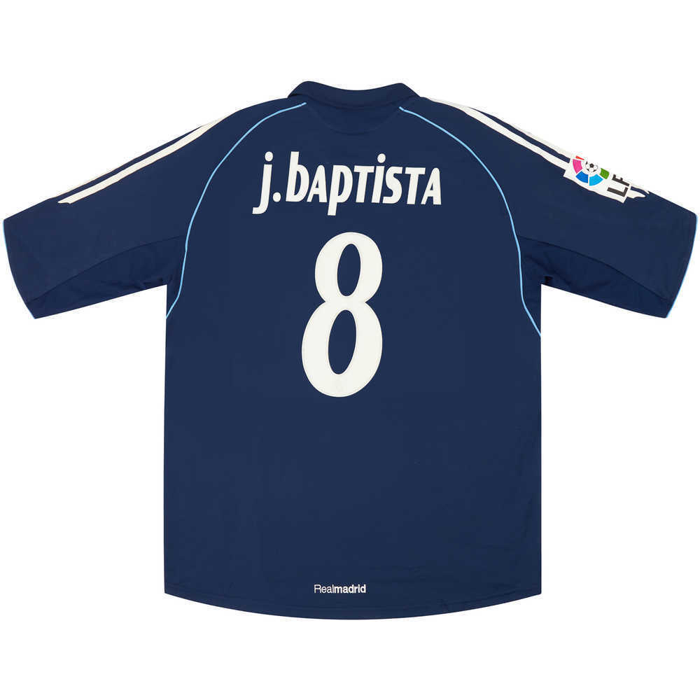 2005-06 Real Madrid Away Shirt J.Baptista #8 *w/Tags* L