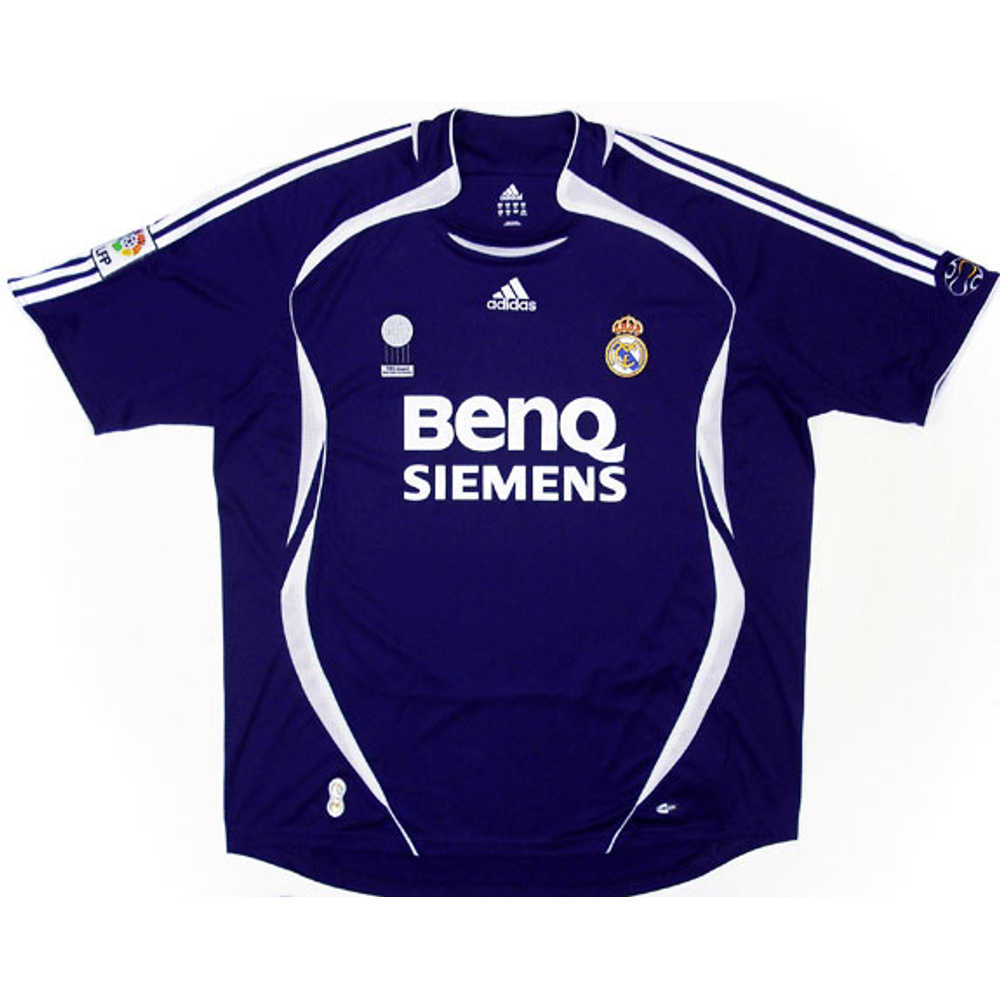 2006-07 Real Madrid Third Shirt (Excellent) XXL