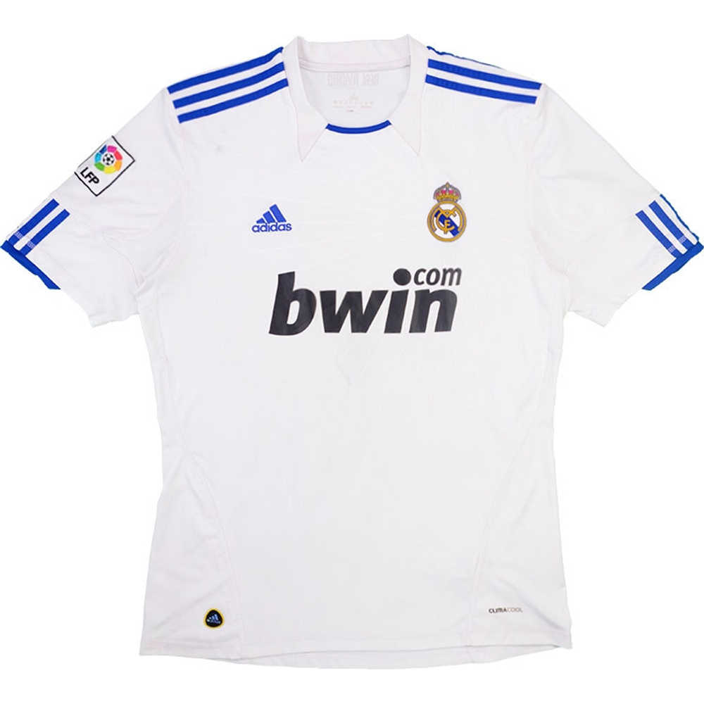 2010-11 Real Madrid Home Shirt (Excellent) L