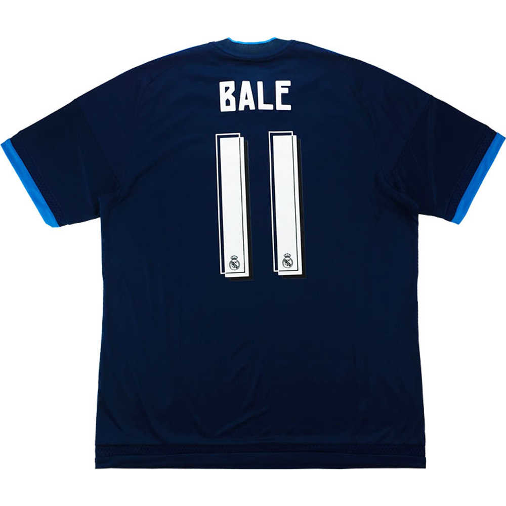 2015-16 Real Madrid Third Shirt Bale #11 (Excellent) S