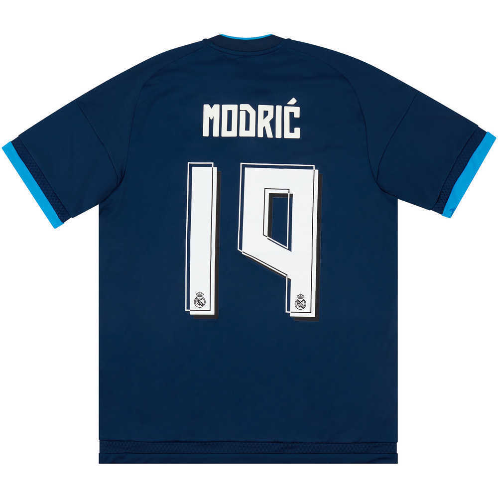 2015-16 Real Madrid Third Shirt Modrić #19 *w/Tags* S