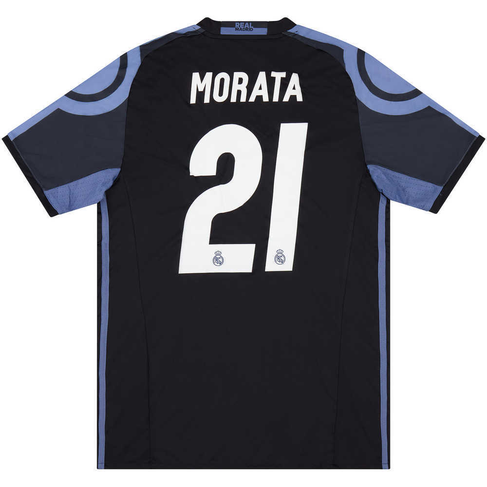 2016-17 Real Madrid Third Shirt Morata #21 *w/Tags* M
