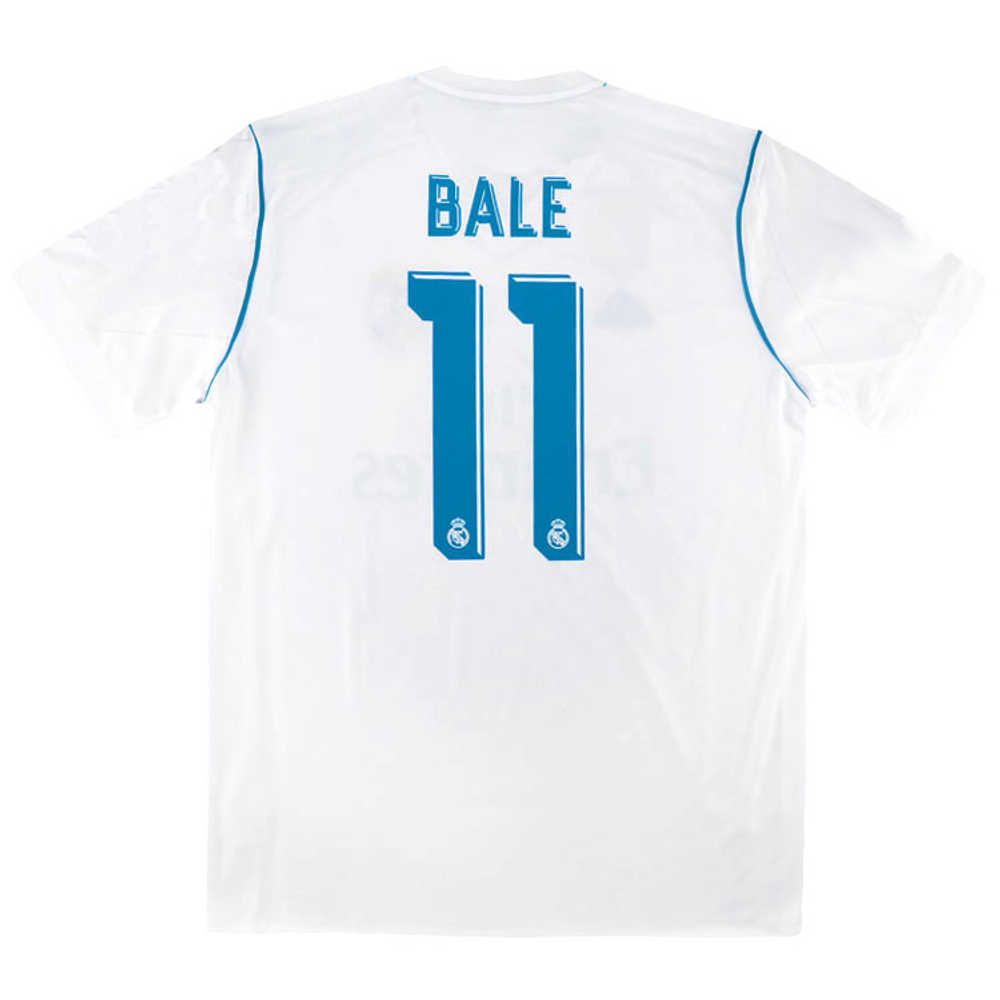 2017-18 Real Madrid Home Shirt Bale #11 (Excellent) XL
