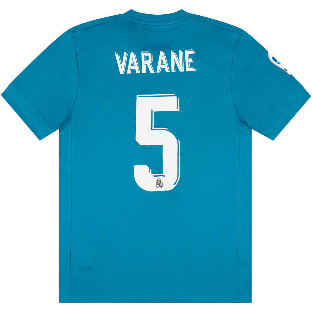 2017-18 Real Madrid Third Shirt Varane #5 *w/Tags* M