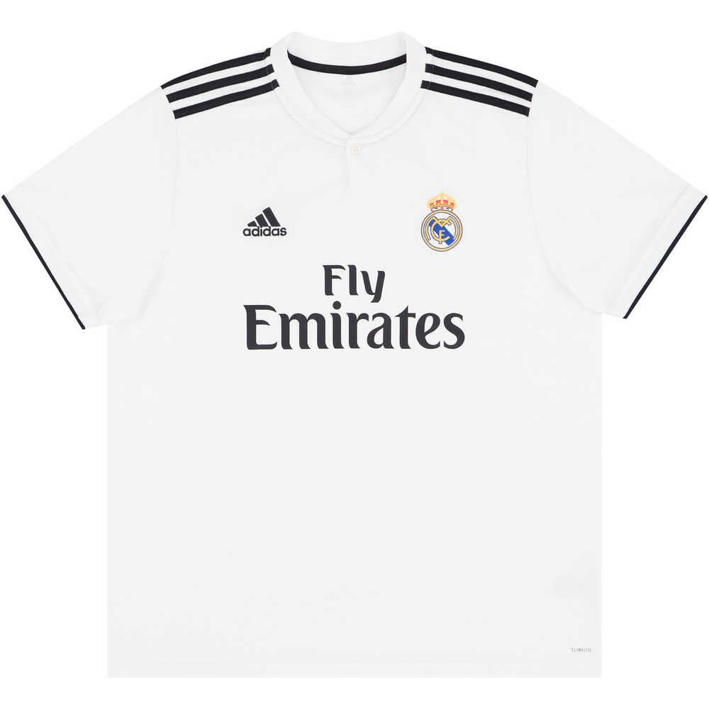 2018-19 Real Madrid Home Shirt (Excellent) XL.Boys
