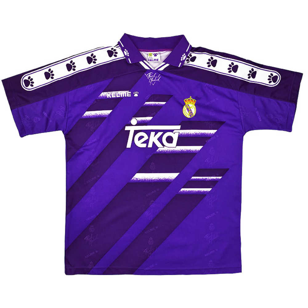 1994-96 Real Madrid Away Shirt (Excellent) XL