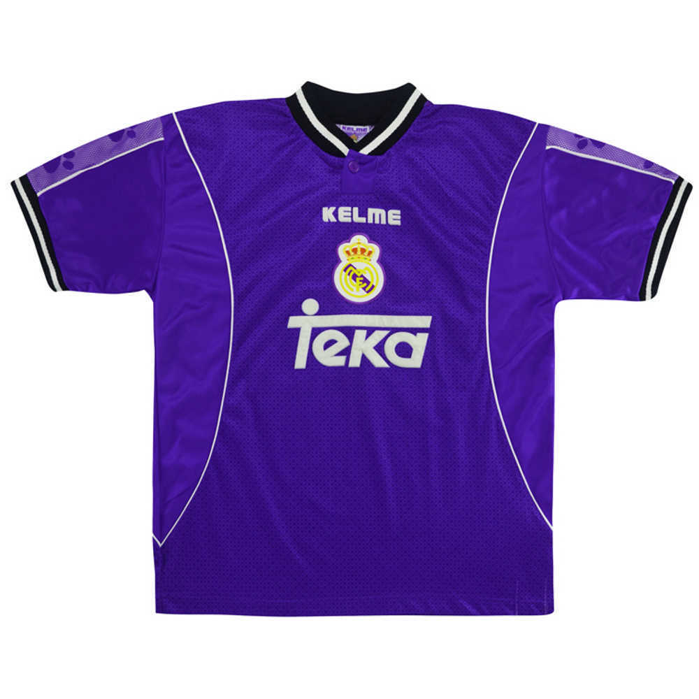 1997-98 Real Madrid Away Shirt (Excellent) L