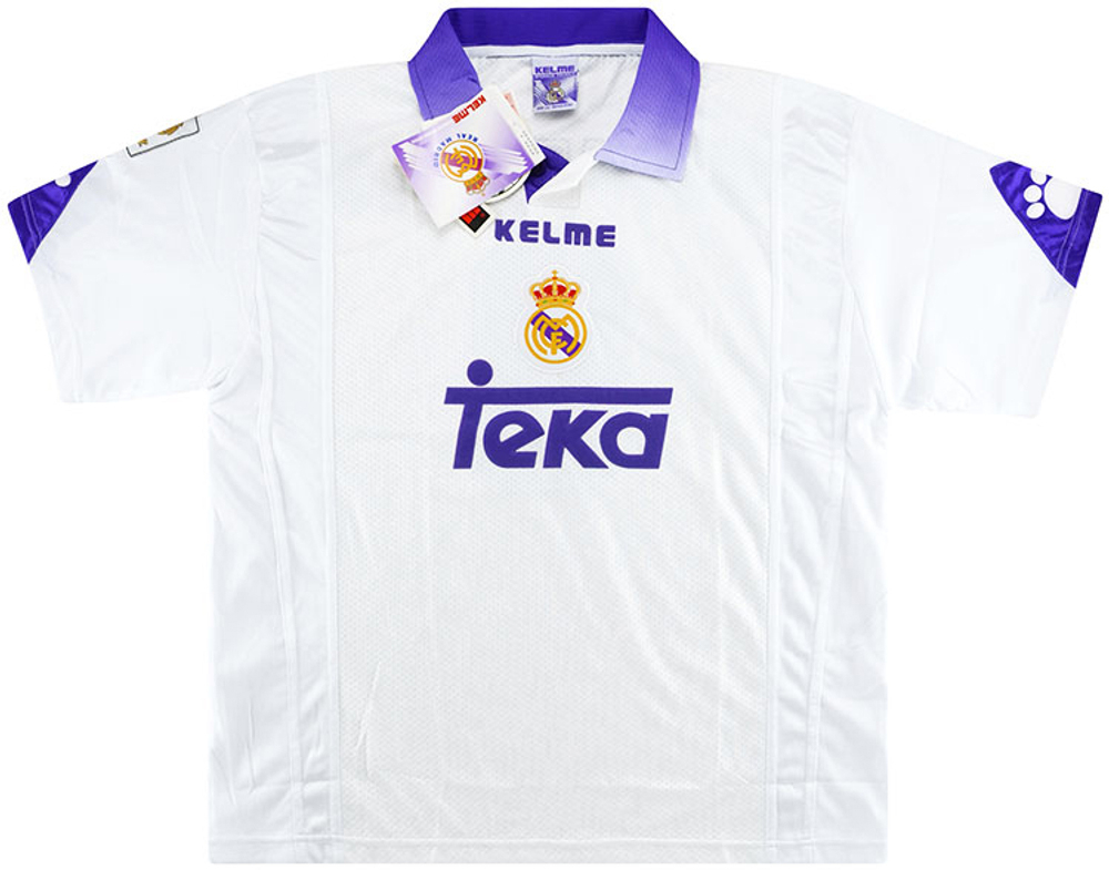1997-98 Real Madrid Home Shirt *w/Tags* L