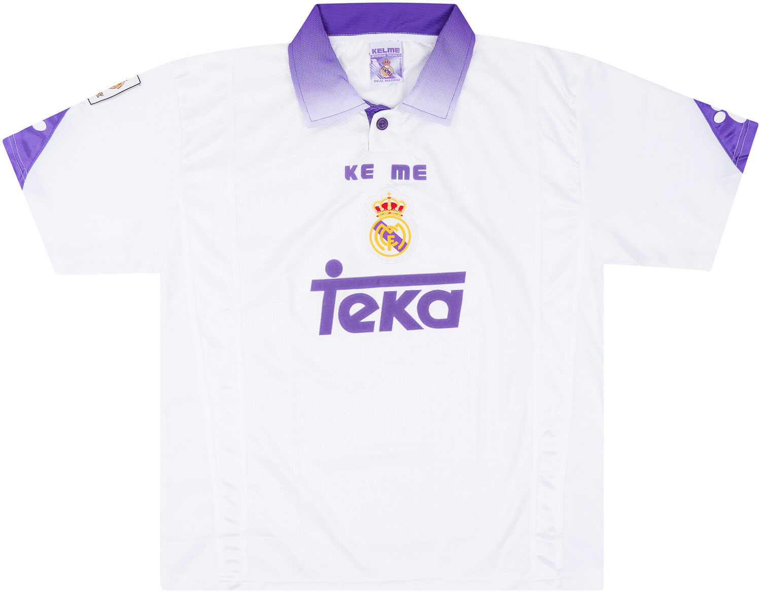Hummel, Shirts, Real Madrid 992 1993 Teka Home Hummel Soccer Jersey L