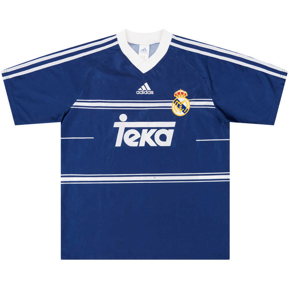 1998-99 Real Madrid Away Shirt (Very Good) XL.Boys