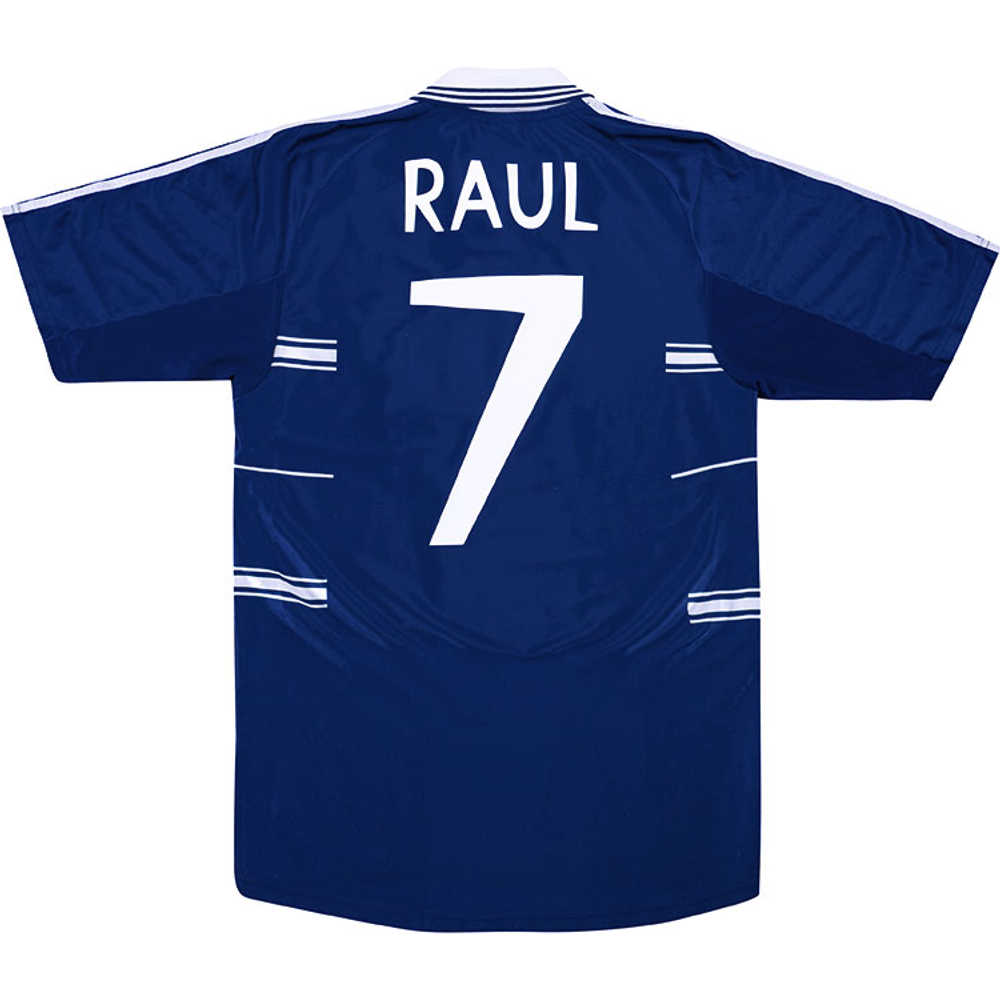 1998-99 Real Madrid Away Shirt Raul #7 (Very Good) L