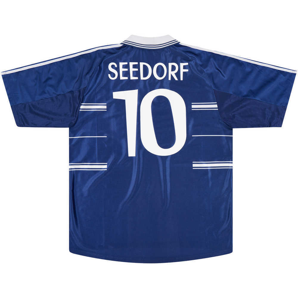 1998-99 Real Madrid Away Shirt Seedorf #10 (Excellent) M