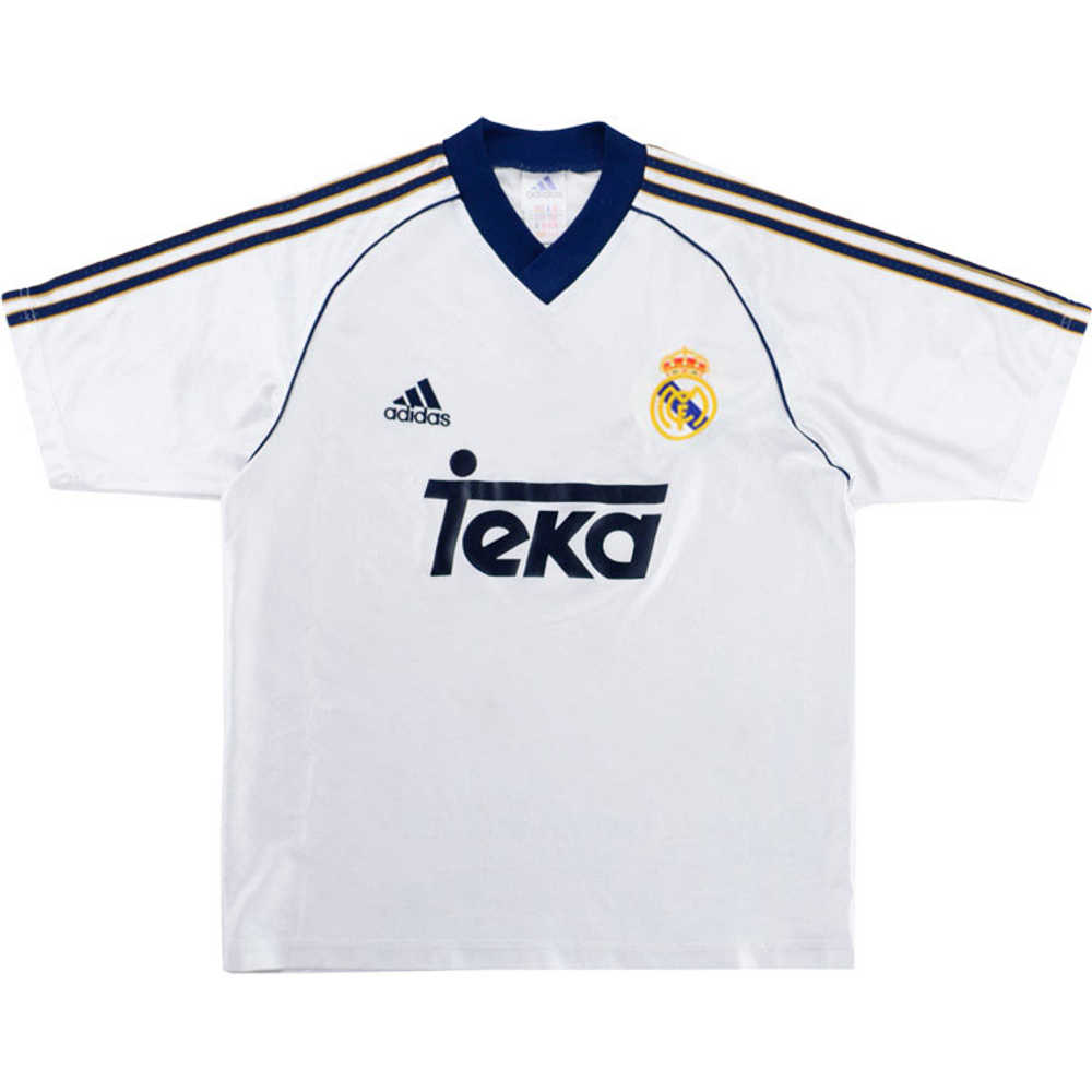 1998-00 Real Madrid Home Shirt (Excellent) XL.Boys